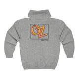 OZ. Unisex Heavy Blend™ Full Zip Hooded Sweatshirt